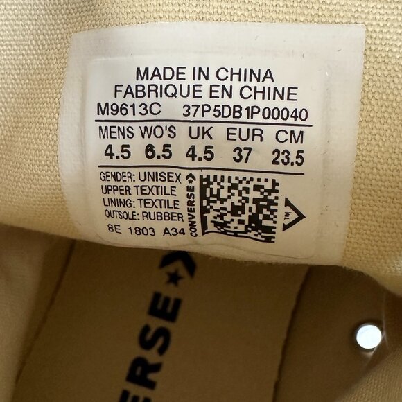 Converse Chuck Taylor Handpainted Santa Muerte All Star High Top Sneakers - Picture 10 of 10